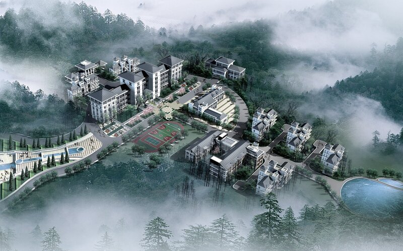 Campus in Misty Mountains