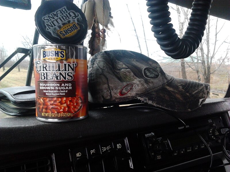 Can of Beans on Dashboard