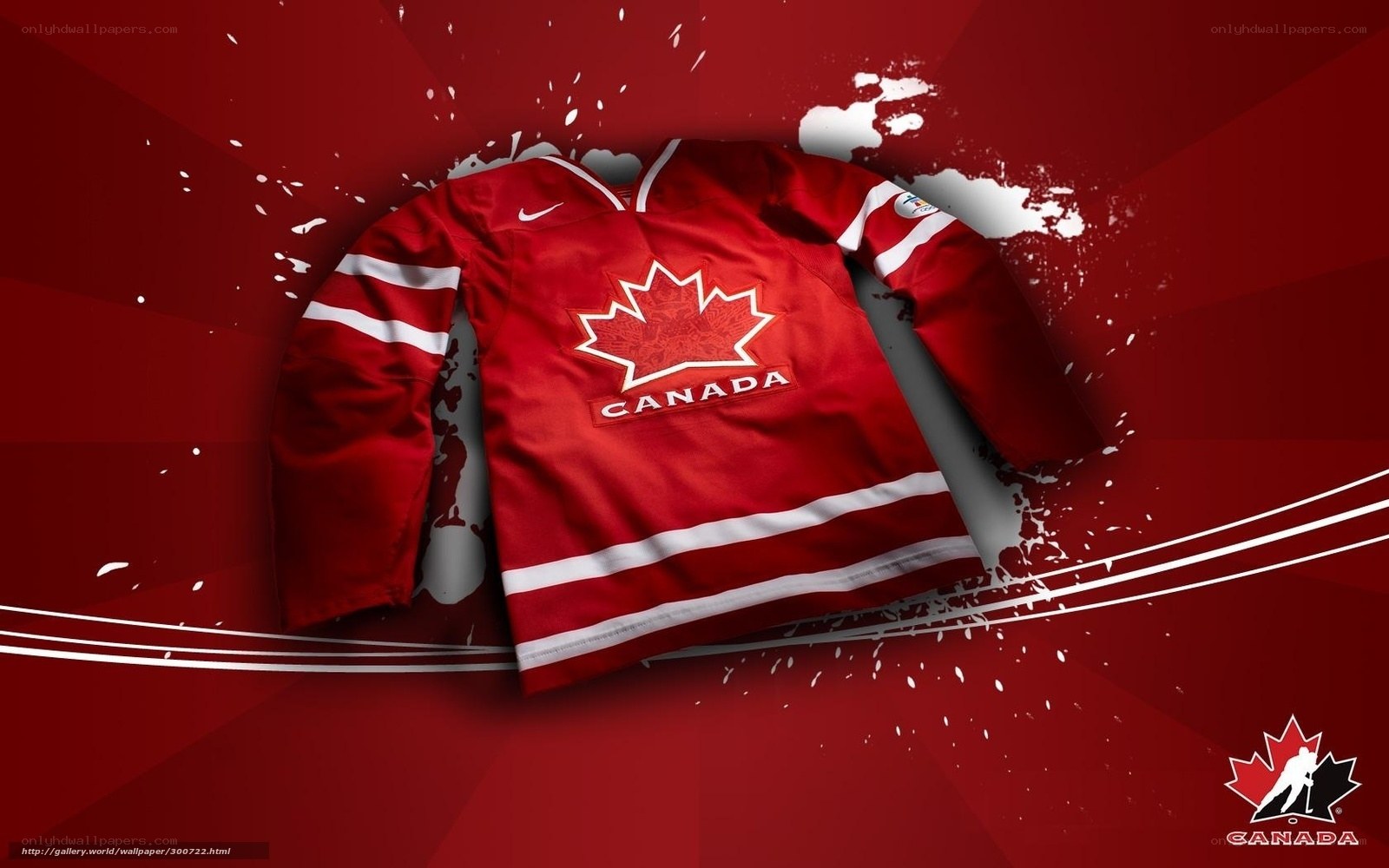 Canada hockey jersey wallpaper
