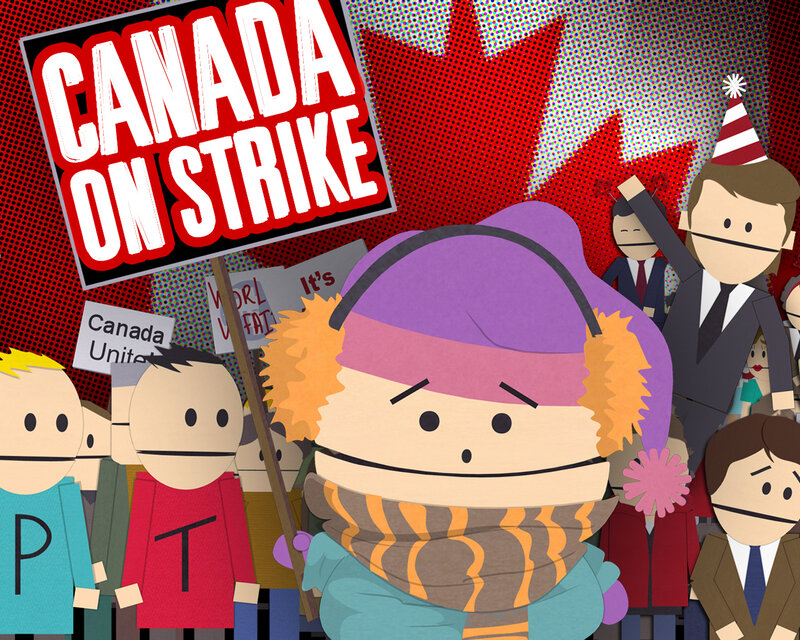 Canada on Strike Protest
