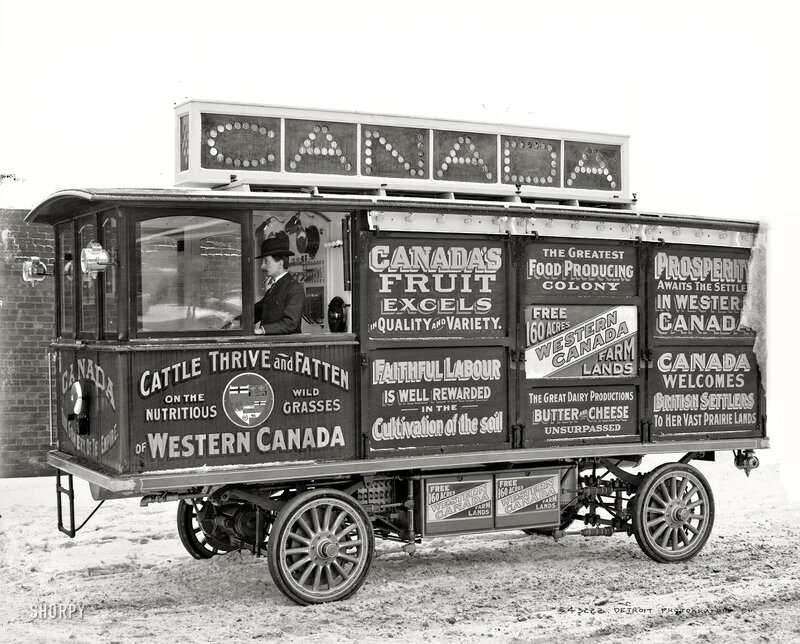 Canada promotional vehicle
