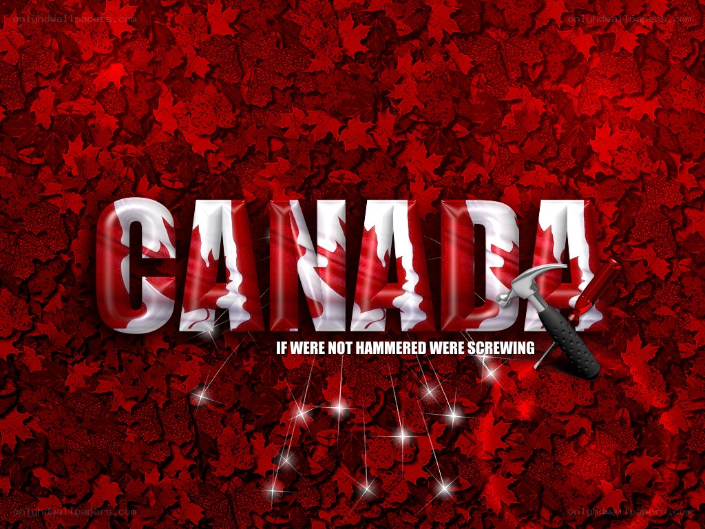 Canada text with tools