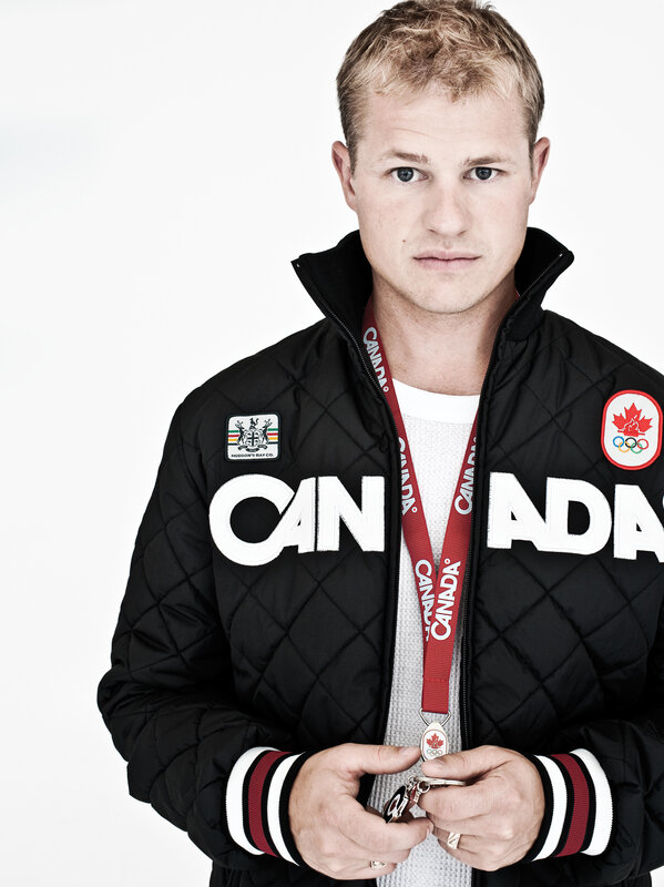 Canadian athlete with medal