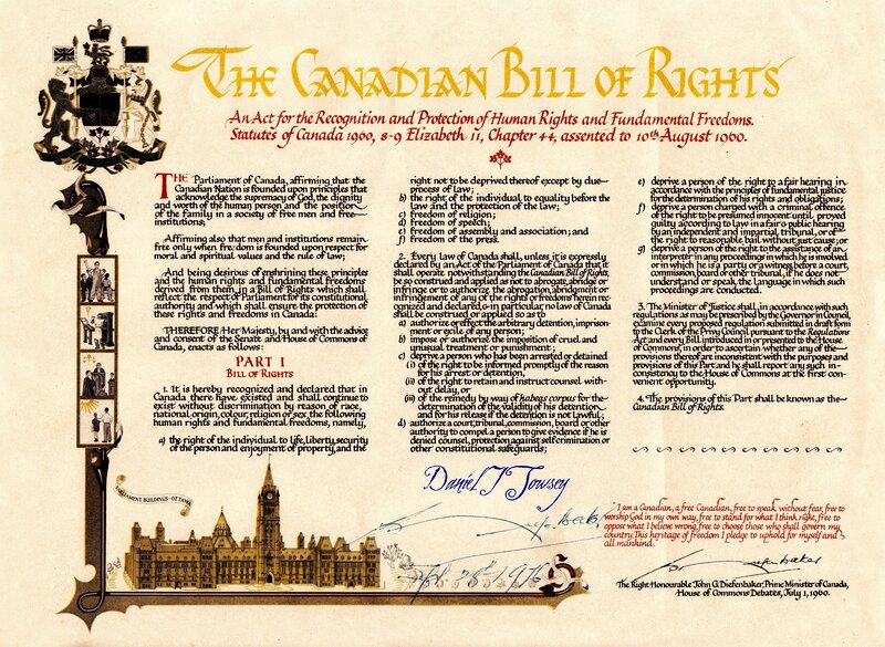 Canadian Bill of Rights
