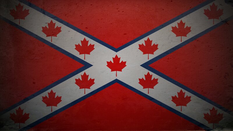 Canadian Confederate flag