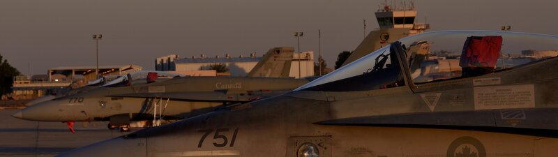 Canadian Fighter Jets — Gray, Dramatic