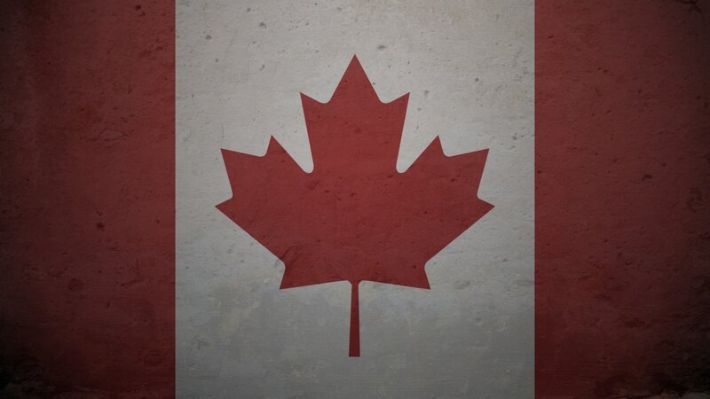 Canadian Flag — Red, Neutral