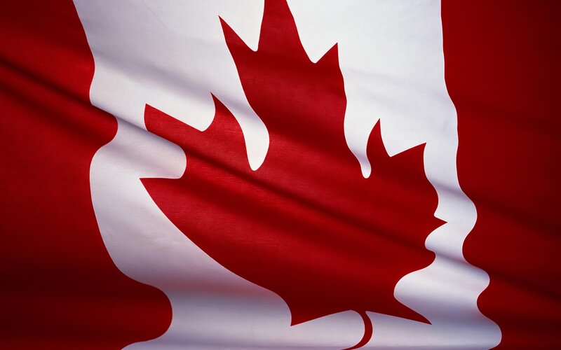 Canadian Flag — Red