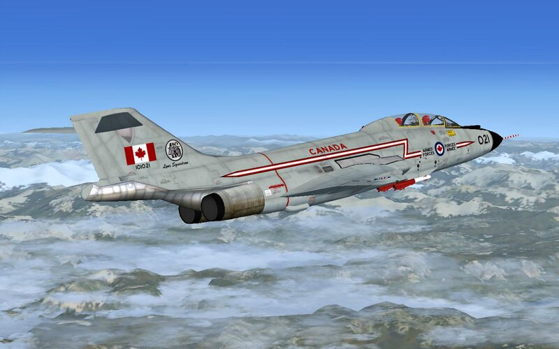 Canadian Jet Fighter — Gray