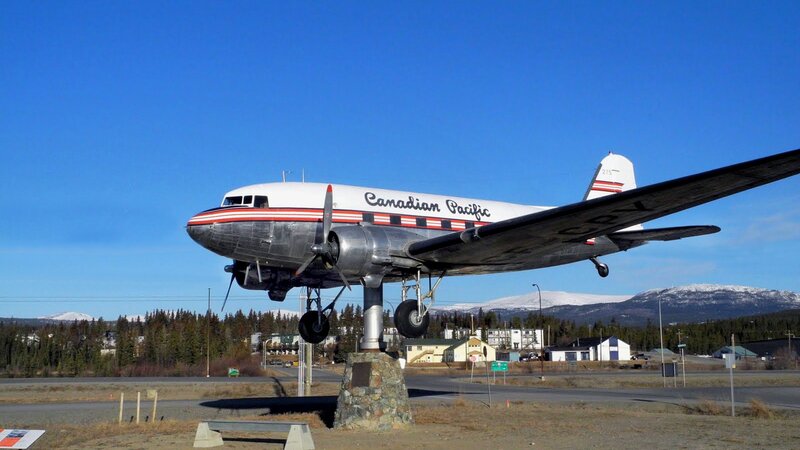 Canadian Pacific aircraft monument