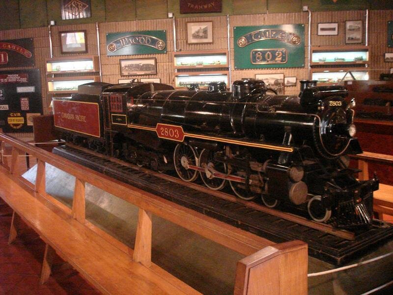 Canadian Pacific steam locomotive model