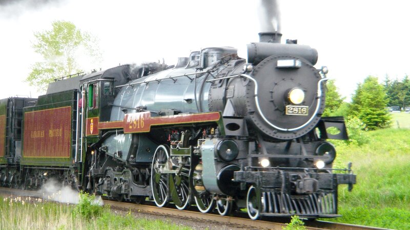 Canadian Pacific Steam Locomotive