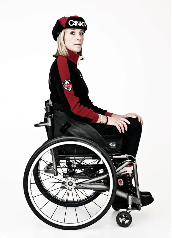 Canadian Paralympian in Wheelchair