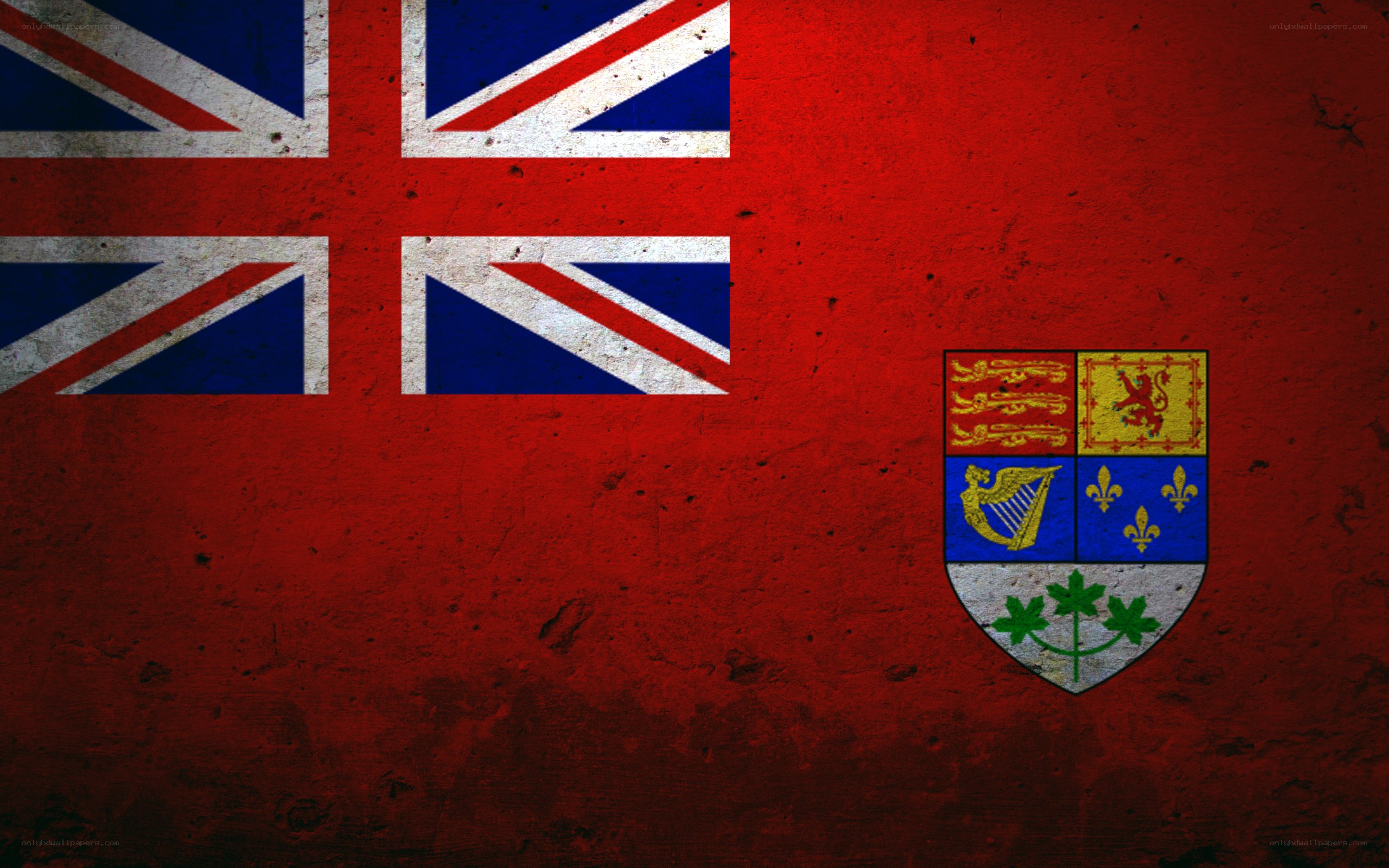 Canadian Red Ensign flag
