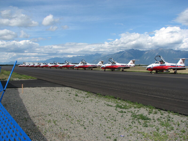 Canadian Snowbirds Jets