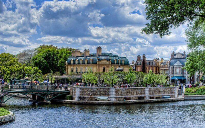 Canal and Buildings