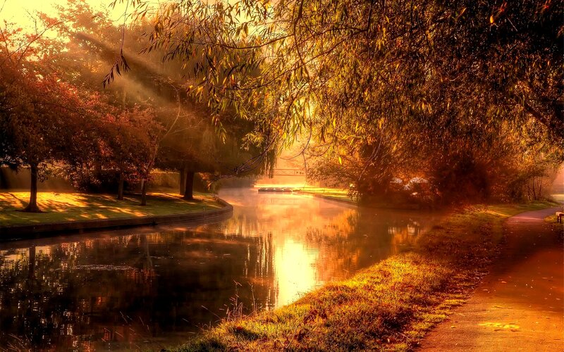 Canal at Sunrise