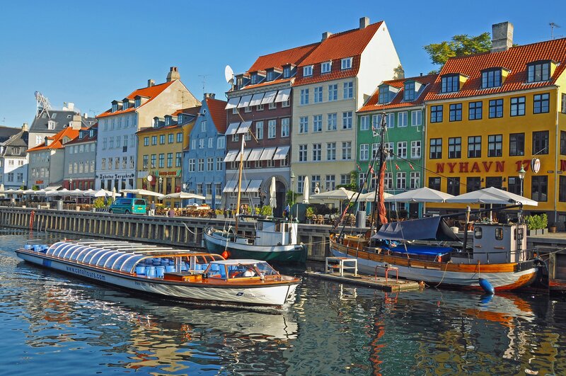 Canal Boat in Nyhavn