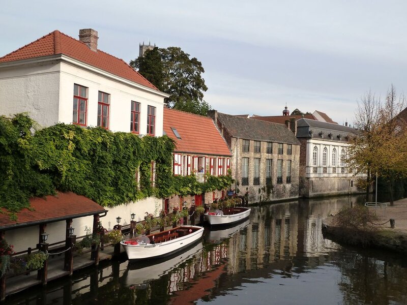 Canal Boats in Bruges