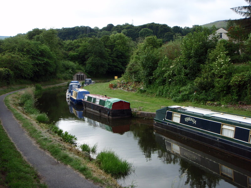 canal boats on a quiet day