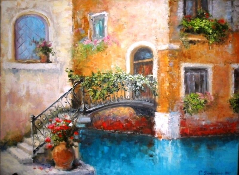 Canal Bridge in Venice