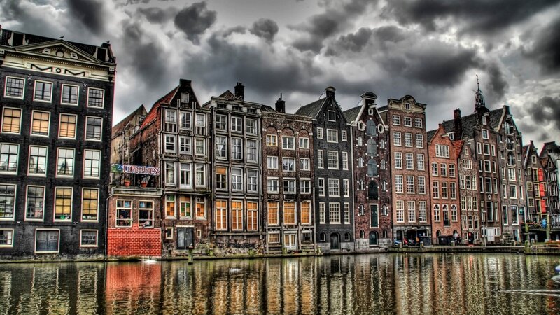 Canal houses in Amsterdam