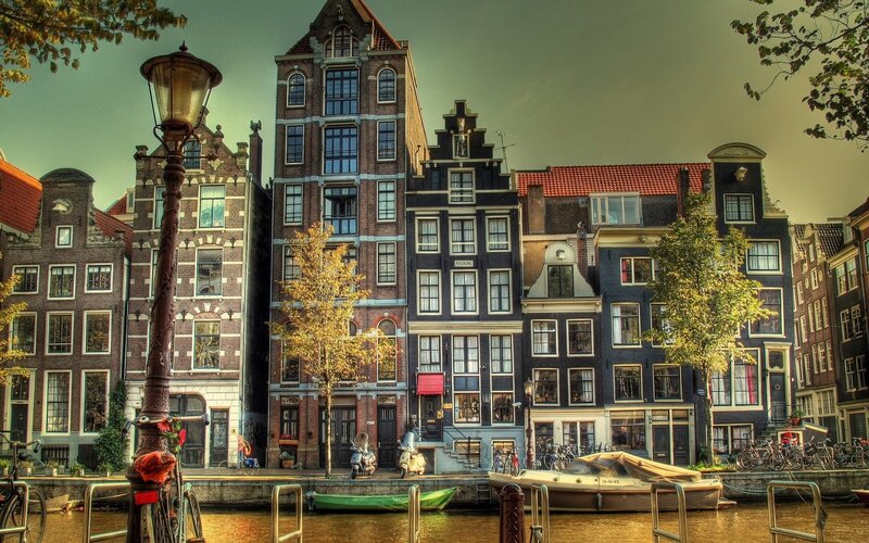 Canal houses in Amsterdam