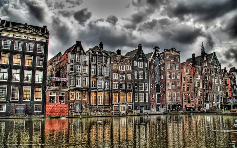 Canal houses in Amsterdam