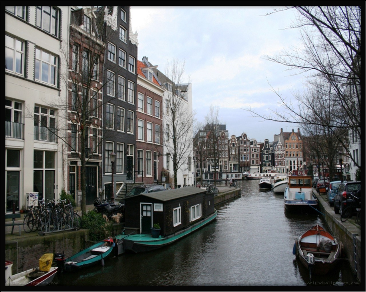 Canal in Amsterdam