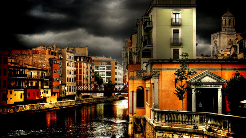 Canal in City