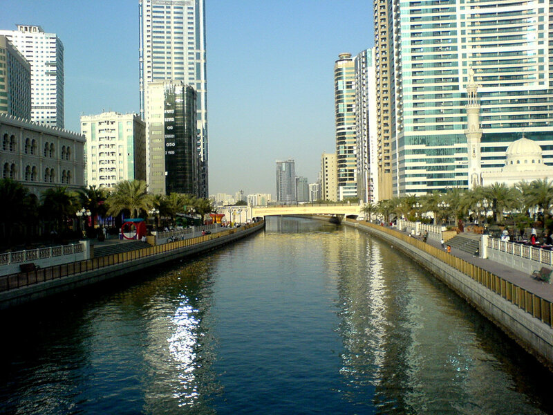 Canal in Dubai