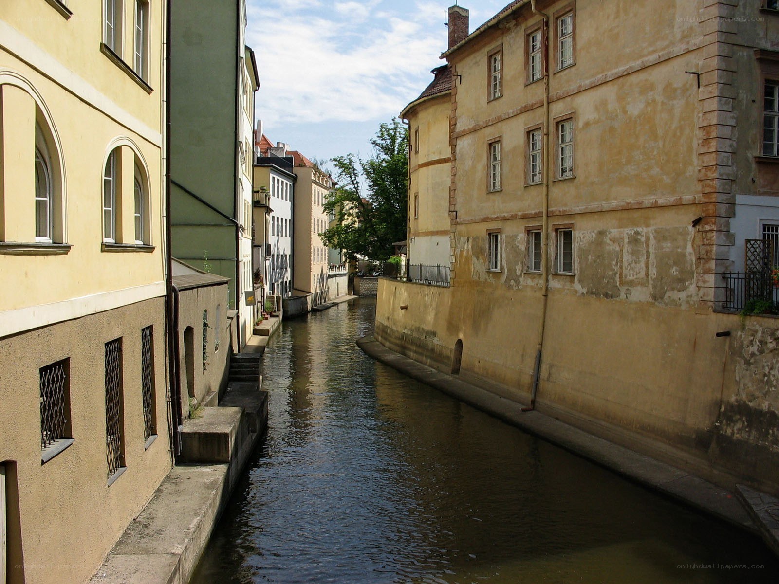 canal in old town