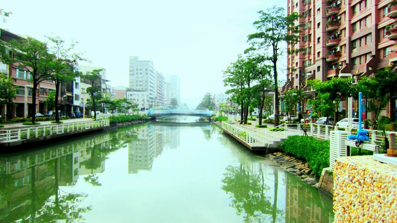 Canal in Urban Area