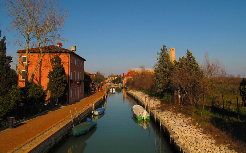 Canal in Venetian Town