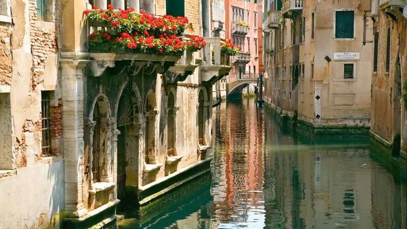 Canal in Venice — Beige, Serene, Afternoon, Photograph