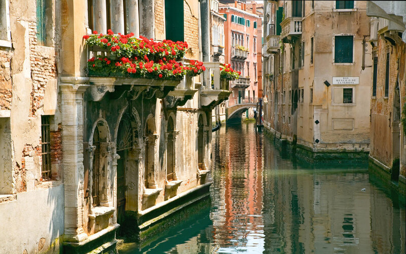 Canal in Venice — Beige, Serene