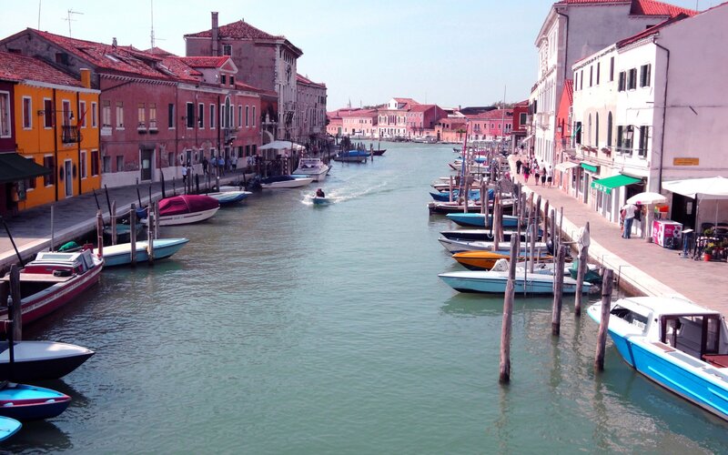 Canal in Venice — Blue, Calm