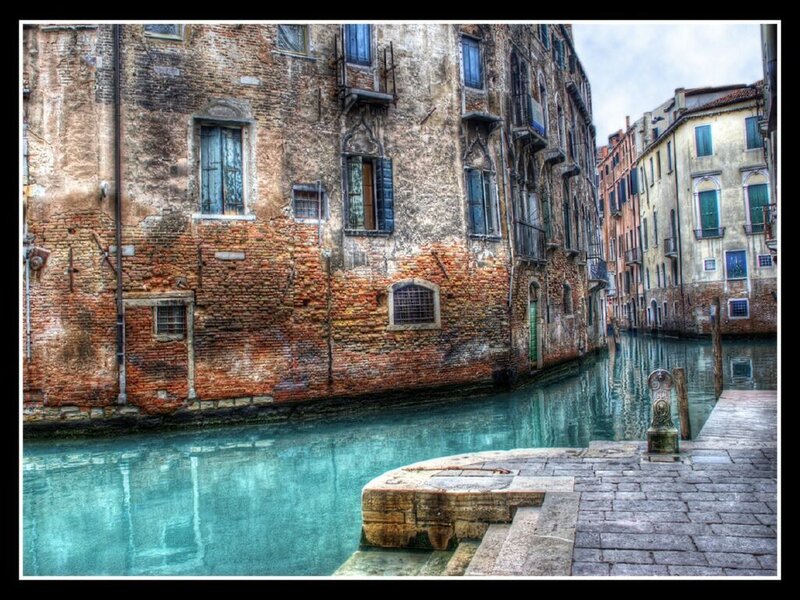 Canal in Venice — Blue, Serene, Photograph