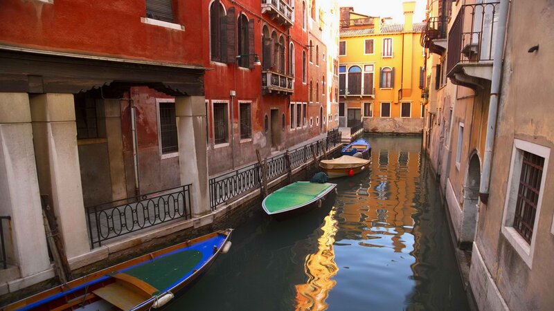 canal in venice italy