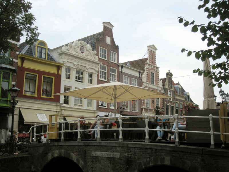 Canal-side Cafe in Delft