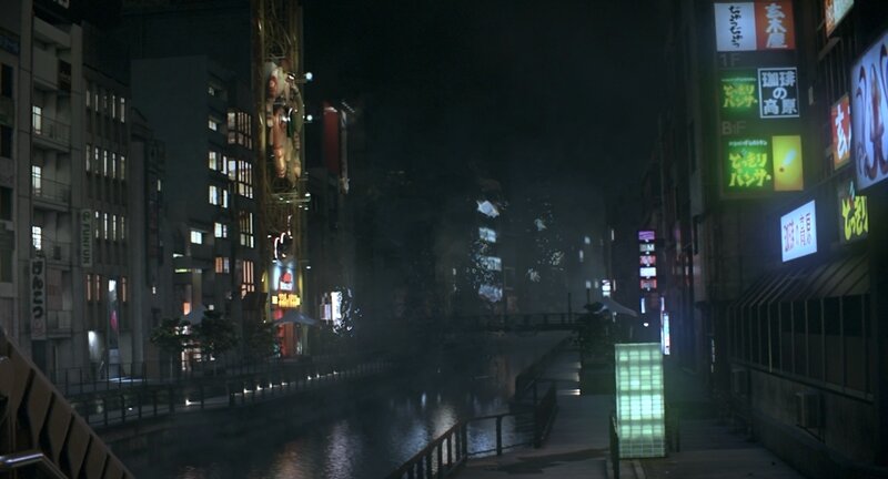 Canal Street at Night — Black