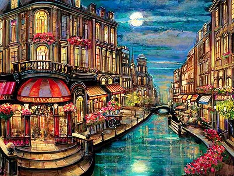 Canal Street at Night