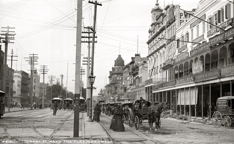 Canal Street in New Orleans
