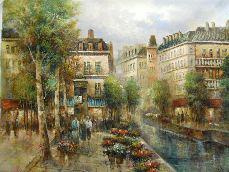 Canal Street Scene