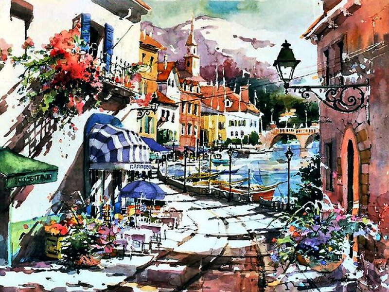 Canal Town Street