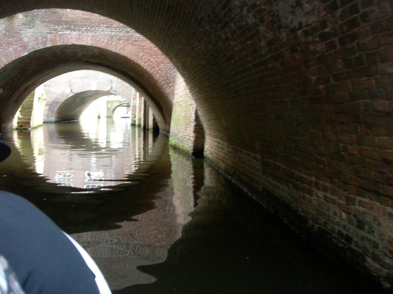 Canal under Brick Arches