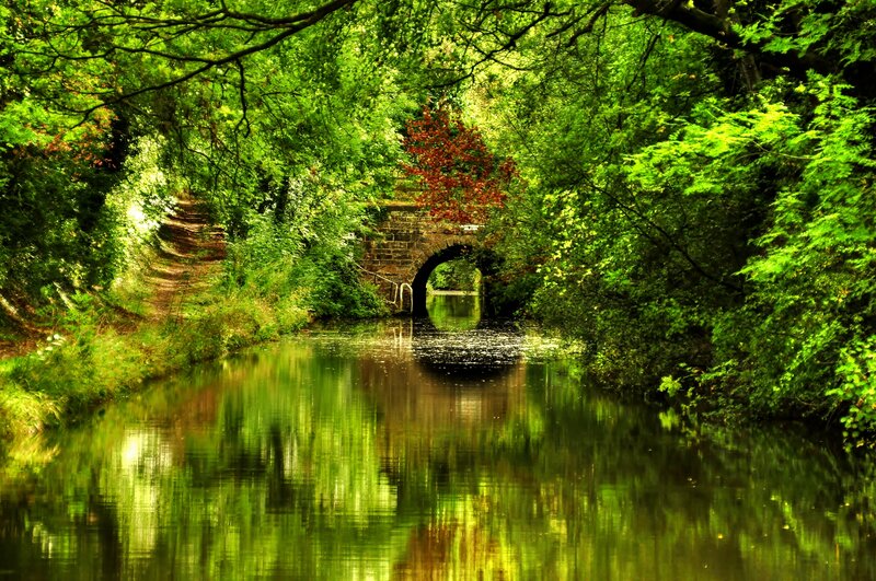 Canal under Stone Bridge