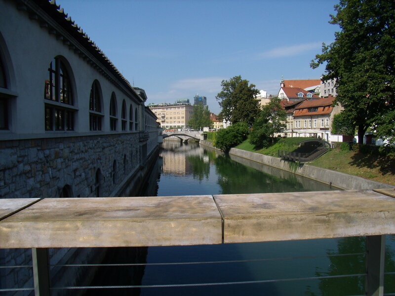 canal view in a city