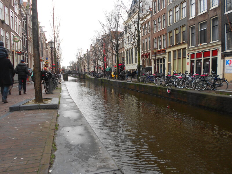 Canal with Bicycles