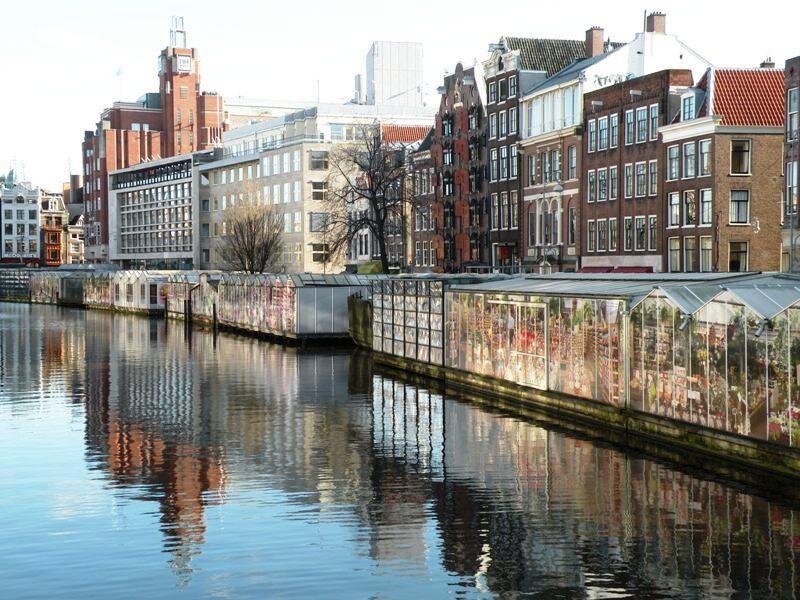 Canal with Buildings